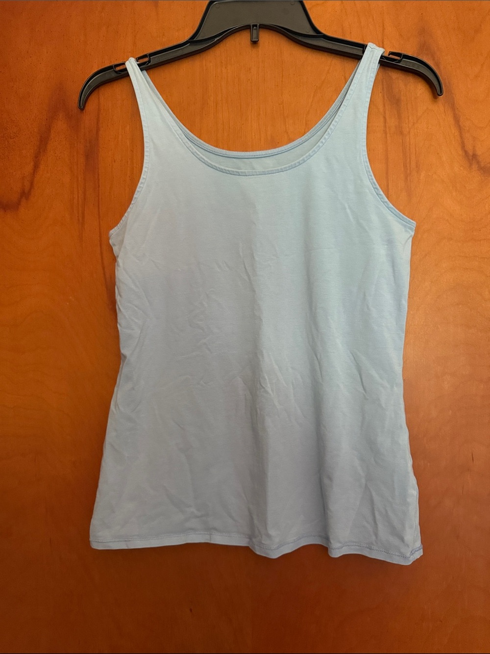 J. Jill Women's Light Blue Scoop Neck Tank Top